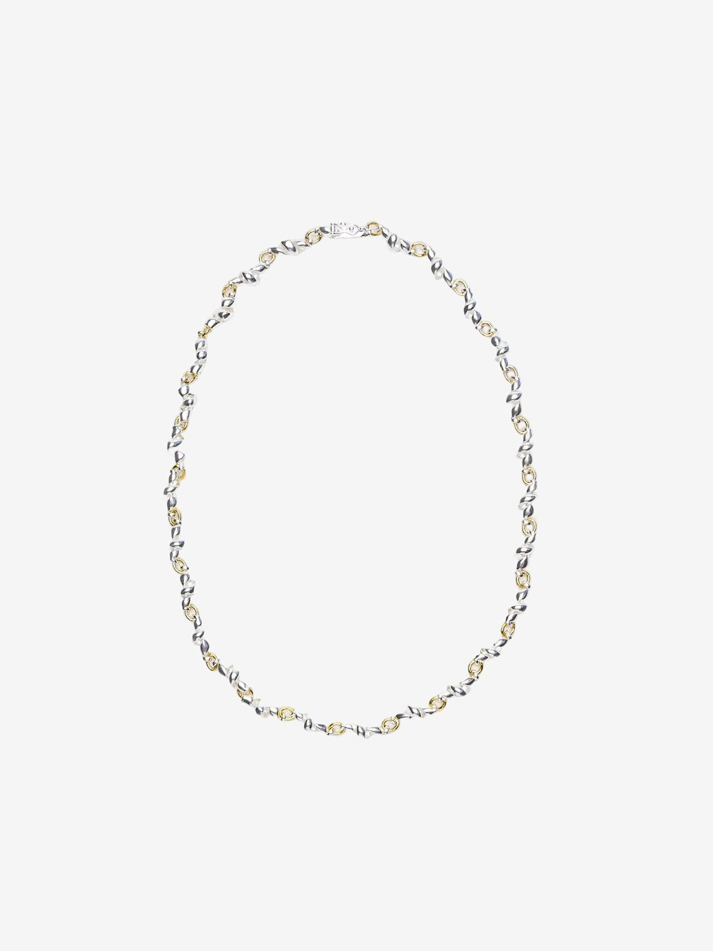  Limb TWO-TONE RIBBON CHAIN NECKLACE |  TROVE & TONE