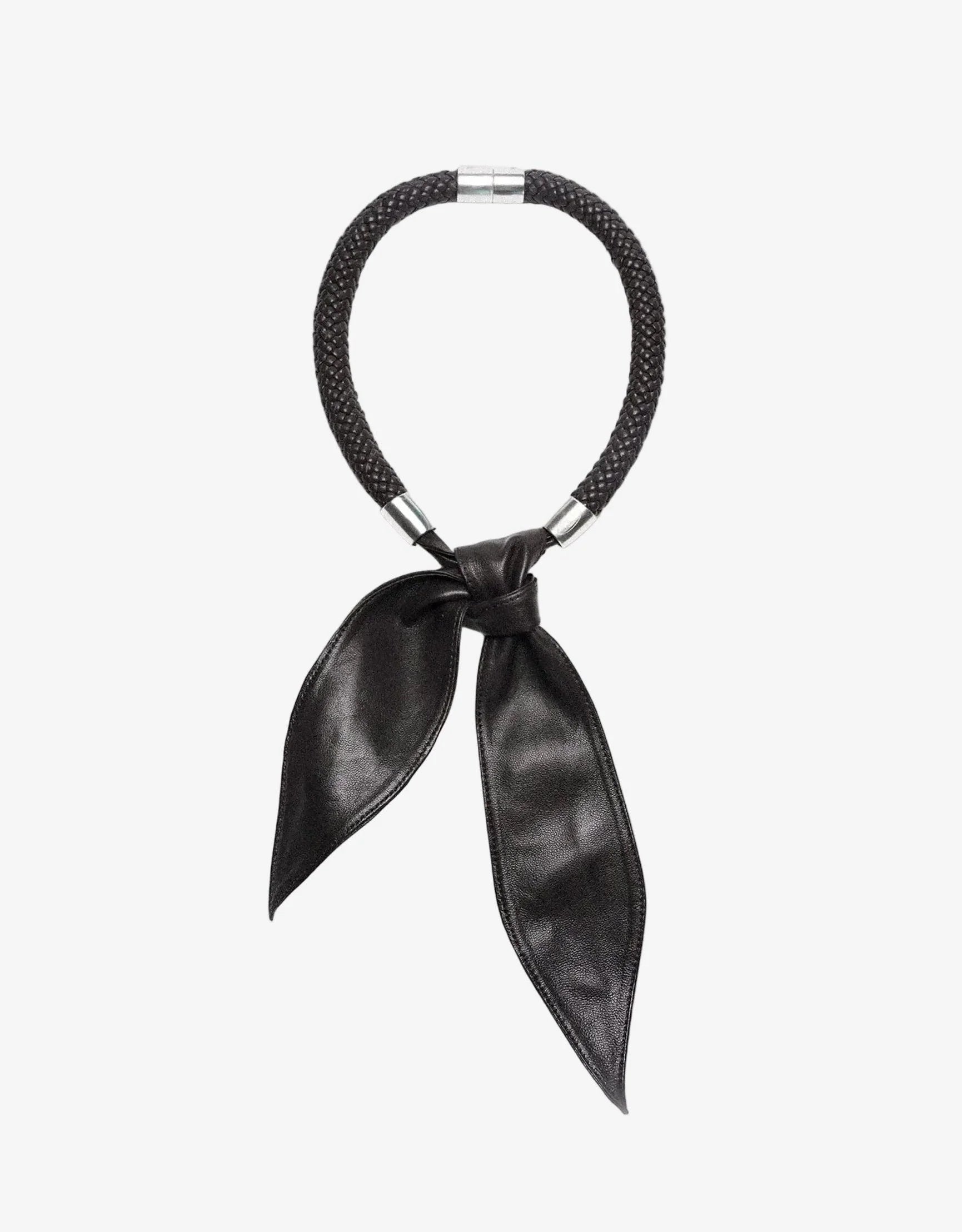  Limb WOVEN LAMBSKIN SCARF NECKLACE |  TROVE & TONE