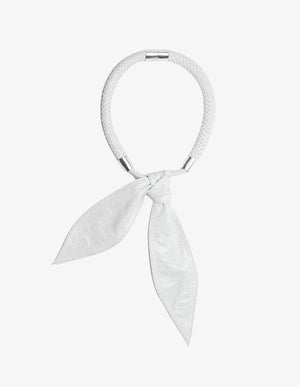 Limb WOVEN LAMBSKIN SCARF NECKLACE |  TROVE & TONE
