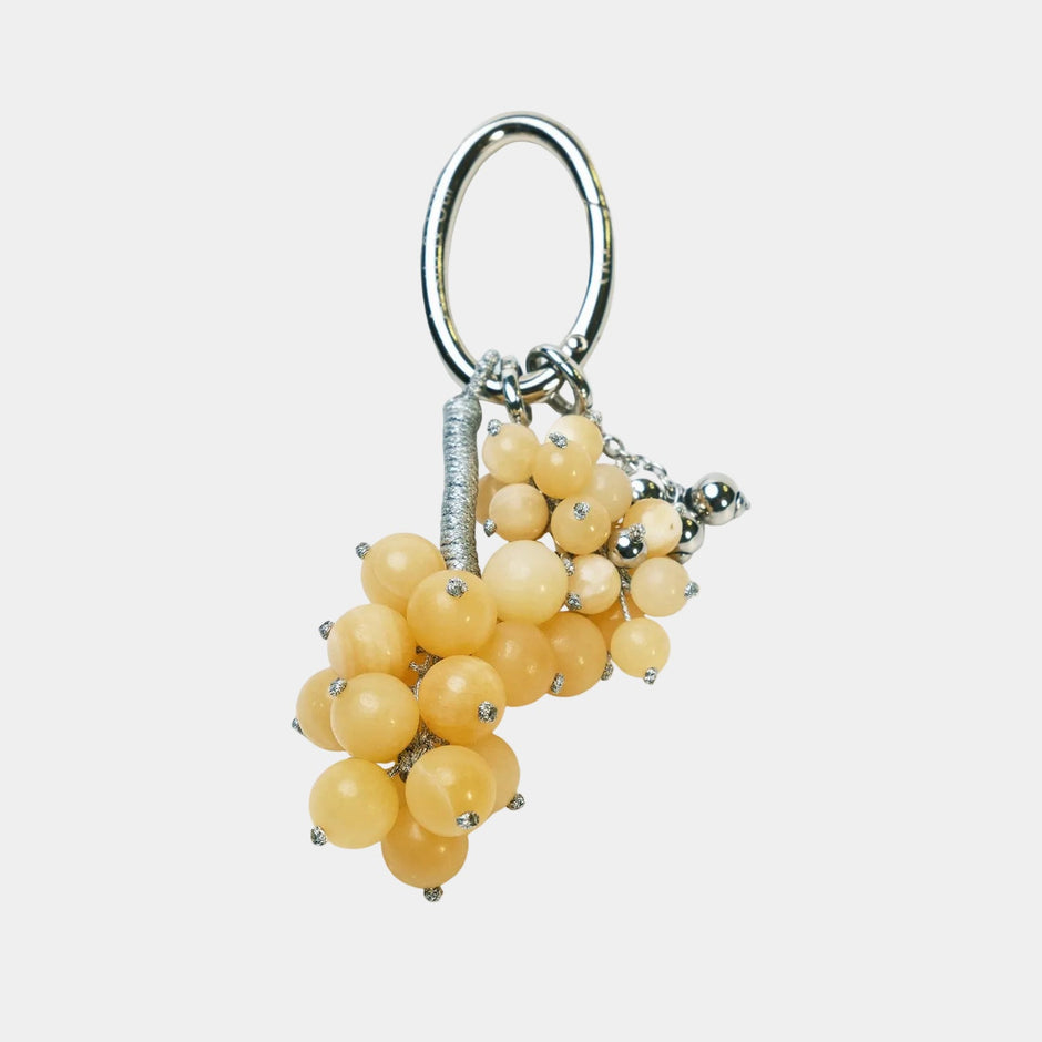  AESTH & UTIL YELLOW AMBER GRAPE MULTIWAY BAG CHARM |  TROVE & TONE