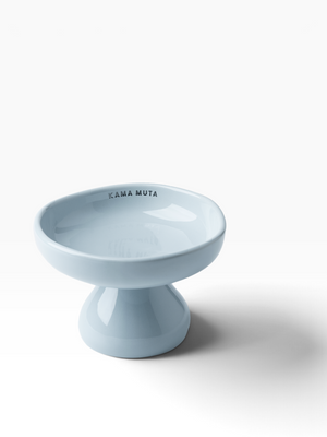 PASTEL CERAMIC ELEVATED PET BOWL