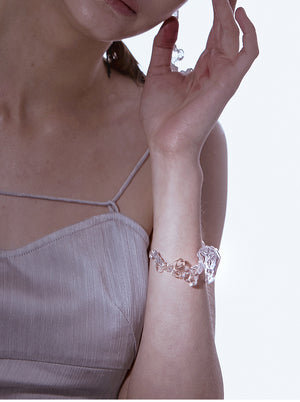 FOSSILIZED DIAMOND BRACELET