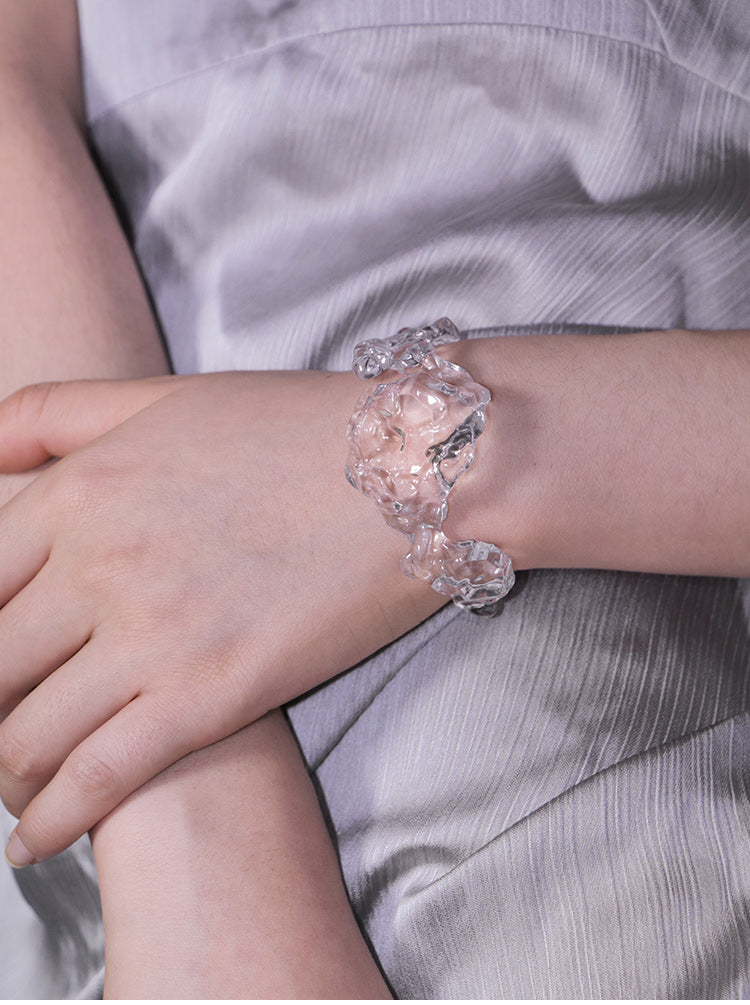 FOSSILIZED DIAMOND BRACELET