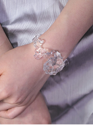 FOSSILIZED DIAMOND BRACELET