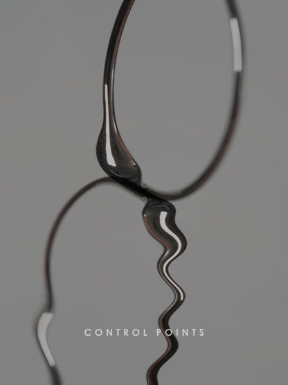 CONTROL POINTS MINIMALIST WATER DROP RING  |  TROVE & TONE