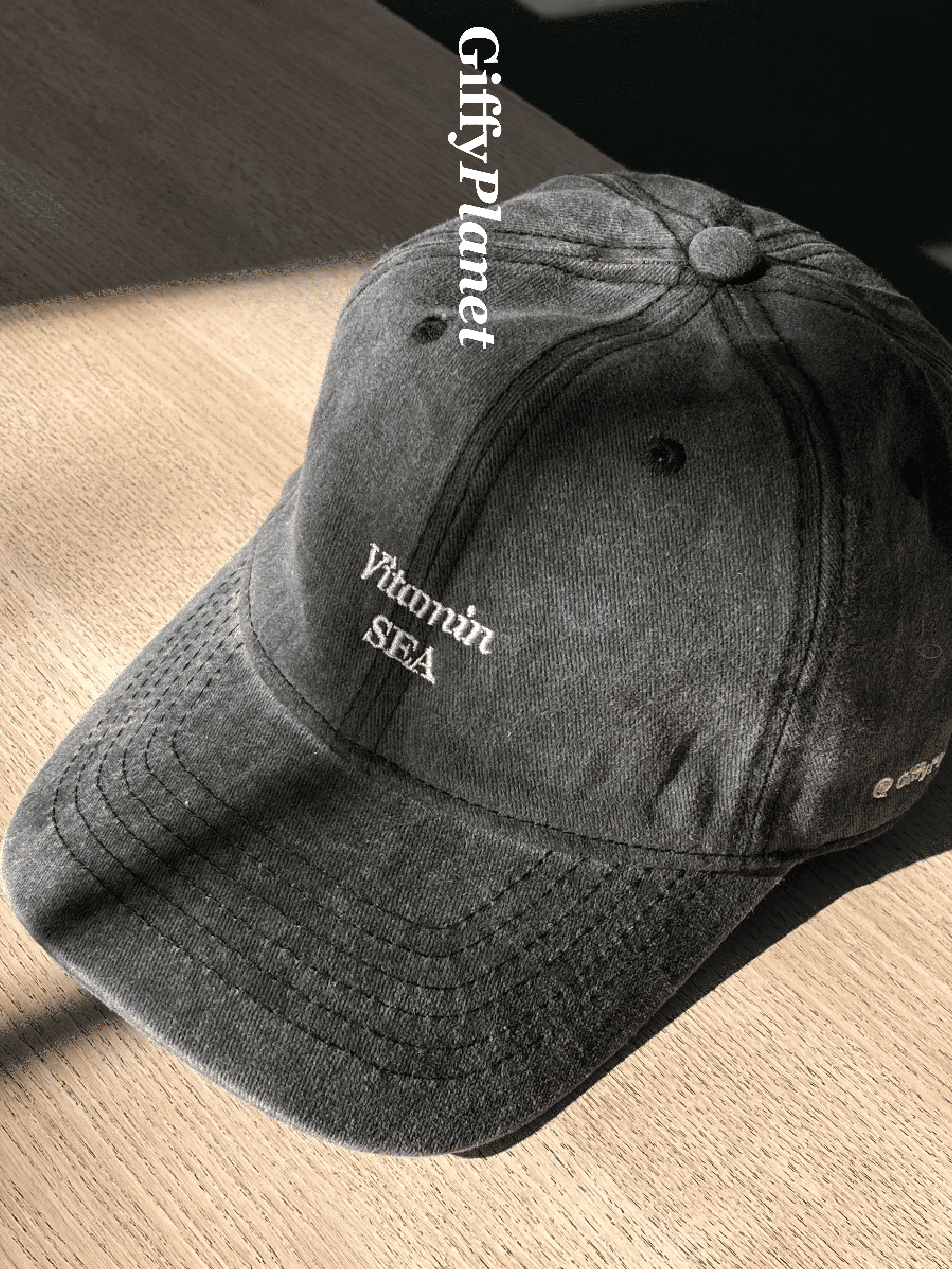 TROVE & TONE VITAMIN SEA GRAY CAP  |  TROVE & TONE