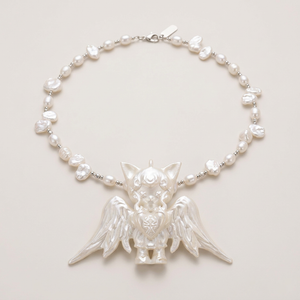 LUCKY WINGED CAT BAG CHARM