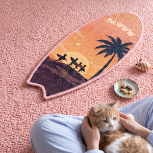SURFBOARD CAT SCRATCHING MAT