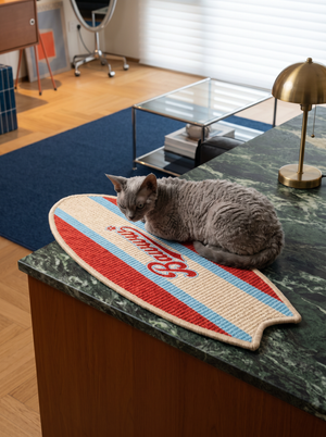 SURFBOARD CAT SCRATCHING MAT