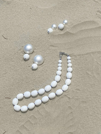 Limb PORCELAIN BEADED NECKLACE  |  TROVE & TONE