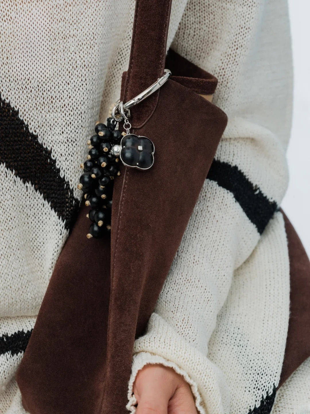Aesth & Util OBSIDIAN GRAPE MULTIWAY BAG CHARM  |  TROVE & TONE