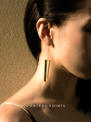 CONTROL POINTS PENROSE GEOMETRIC EARRING  |  TROVE & TONE