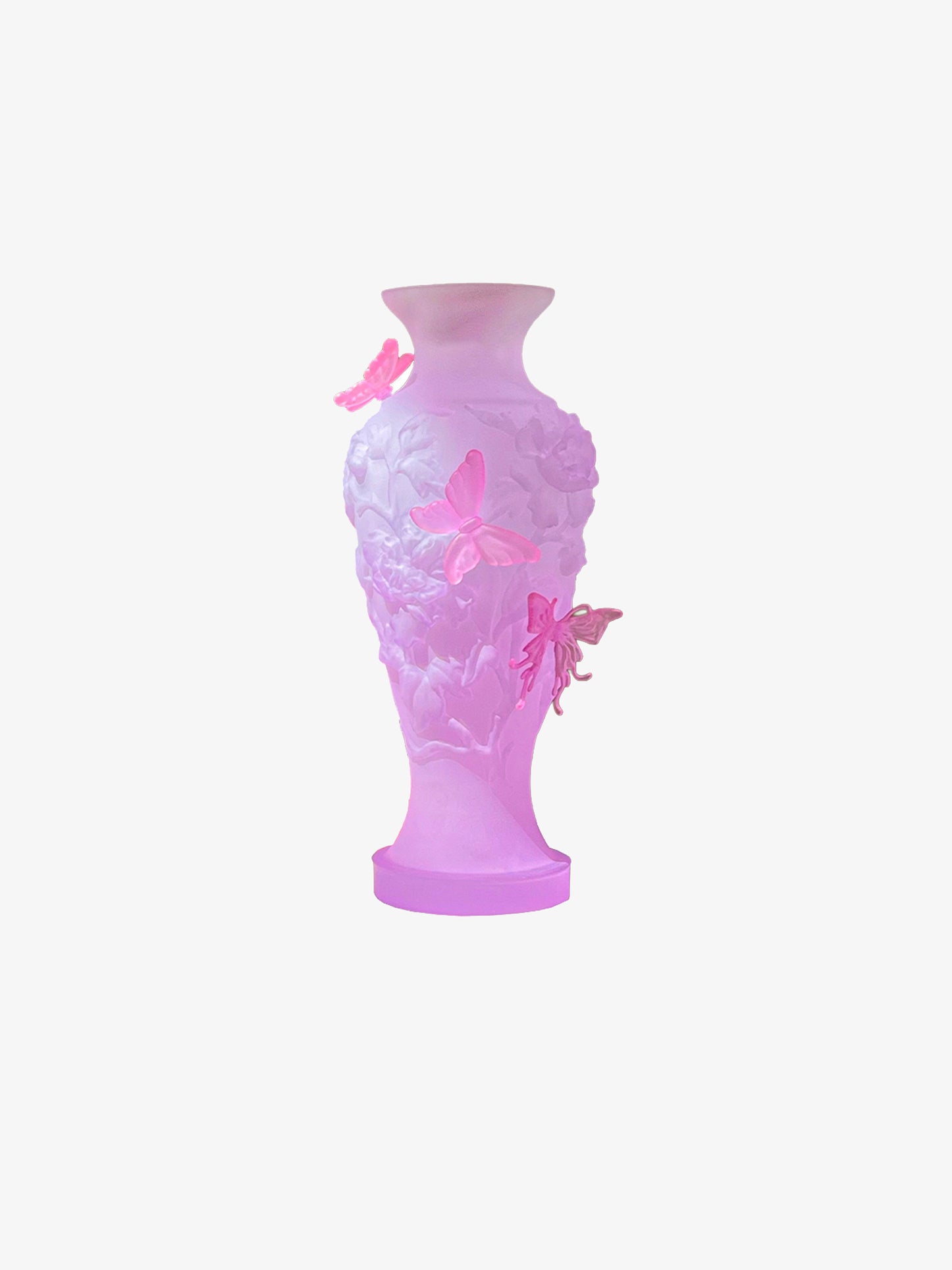 PURPLE PAPILLON VIF VASE