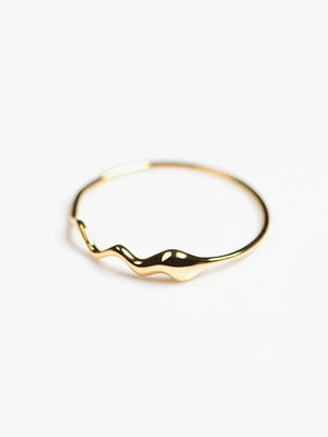 CONTROL POINTS LIQUID METAL TWIST RING  |  TROVE & TONE