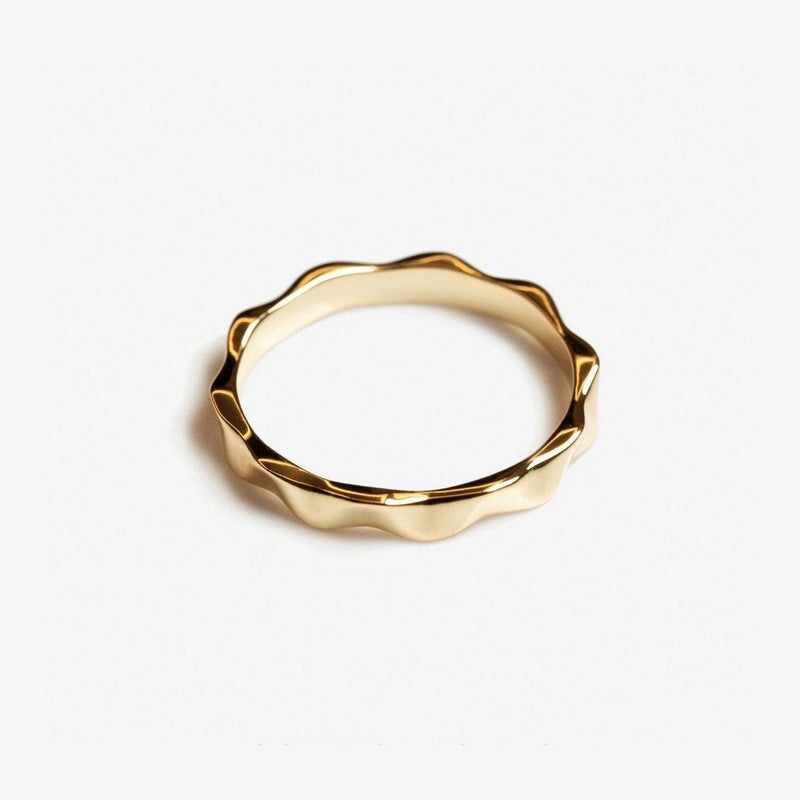 CONTROL POINTS WAVY STACKING RING  |  TROVE & TONE